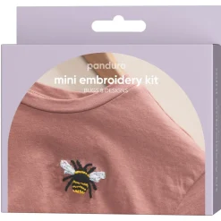 Mini broderikit sommerinsekter – alt til at brodere 8 forskellige insekter på dit tøj