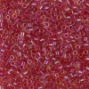 MIYUKI Delica hindbærrød 5g – DBM0062 Light Lined Cranberry