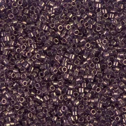 MIYUKI Delica 11/0 lavendel 5g – DB0117 Lavender Blue Gold Luster