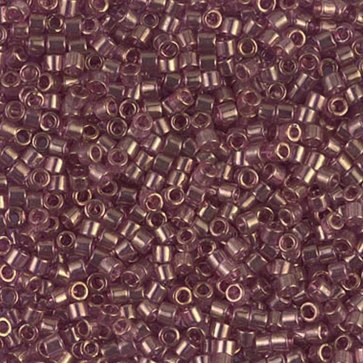 MIYUKI Delica lila glans 5g – DBM0108 Gold Luster Amethyst