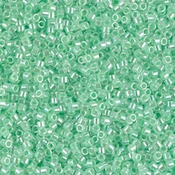MIYUKI Delica 11/0 lysegrøn 5g – DB0237 Mint Green Ceylon