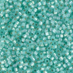 MIYUKI Delica lys turkis 5g – DBM0626 Silver Lined Light Aqua