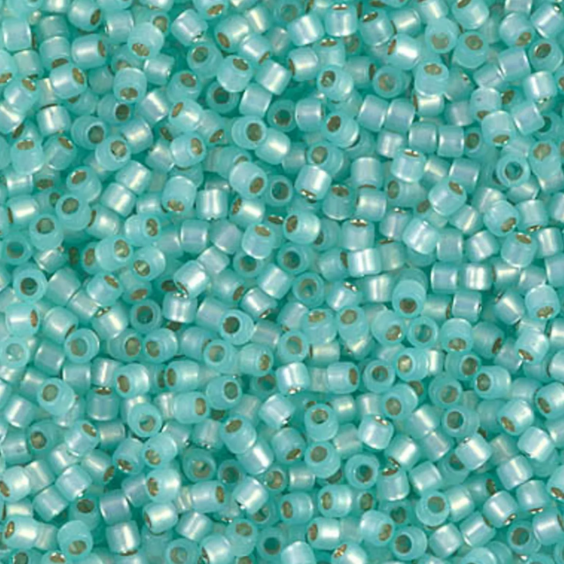 MIYUKI Delica lys turkis 5g – DBM0626 Silver Lined Light Aqua
