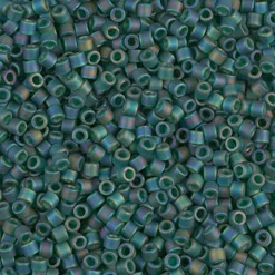 MIYUKI Delica mørk aqua 5g – DBM0859 Emerald Matted AB