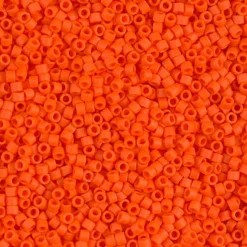 MIYUKI Delica 11/0 orange 5g – DB0752 Matted Opaque Orange