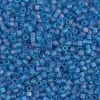 MIYUKI Delica petroleum 5g – DBM0862 Matted Transparent Capri Blue