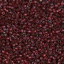 MIYUKI Delica 11/0 rød 5g – DB0105 Garnet Gold Luster