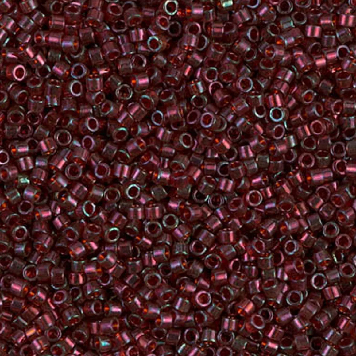 MIYUKI Delica 11/0 rød 5g – DB0105 Garnet Gold Luster