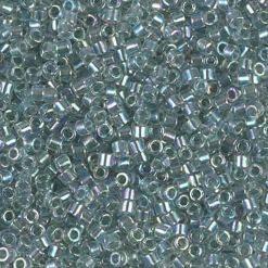 MIYUKI Delica turkisgrøn 5g – DBM0084 Light Lined Seafoam