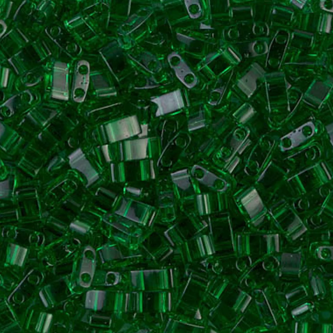 MIYUKI Half tila grøn 5g – HTL0146 Transparent Green