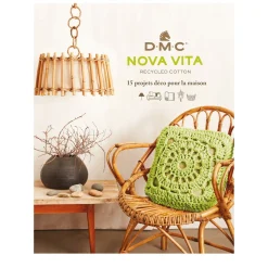 Mønsterbog DMC Nova Vita 12 – 15 projekter til hjemmet. Svensk, dansk og finsk tekst.