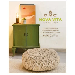Mønsterbog DMC Nova Vita 12 – 22 projekter til hjemmet. Svensk, dansk og finsk tekst.