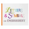 Mønsterbog Letters & Symbols – broderi til bogstaver og symboler