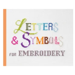 Mønsterbog Letters & Symbols – broderi til bogstaver og symboler