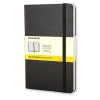 Moleskine Classic Notebook Pocket (9x14 cm), sort, hårdt omslag – 192 ternede sider