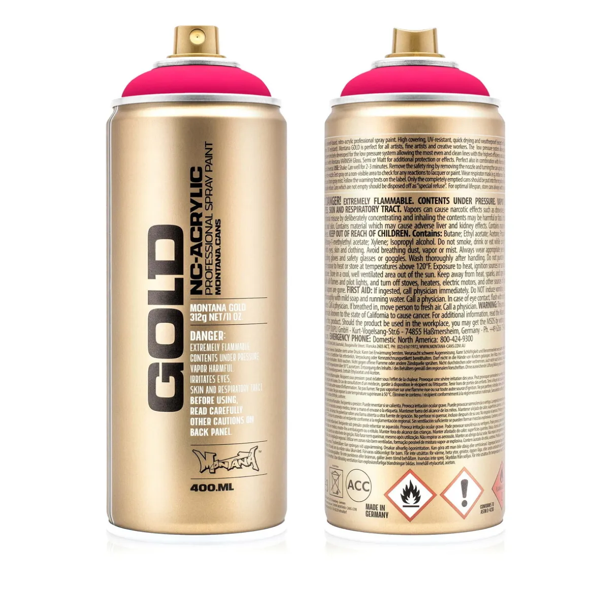 Montana Gold spraymaling 400 ml - F4000 Gleaming Pink