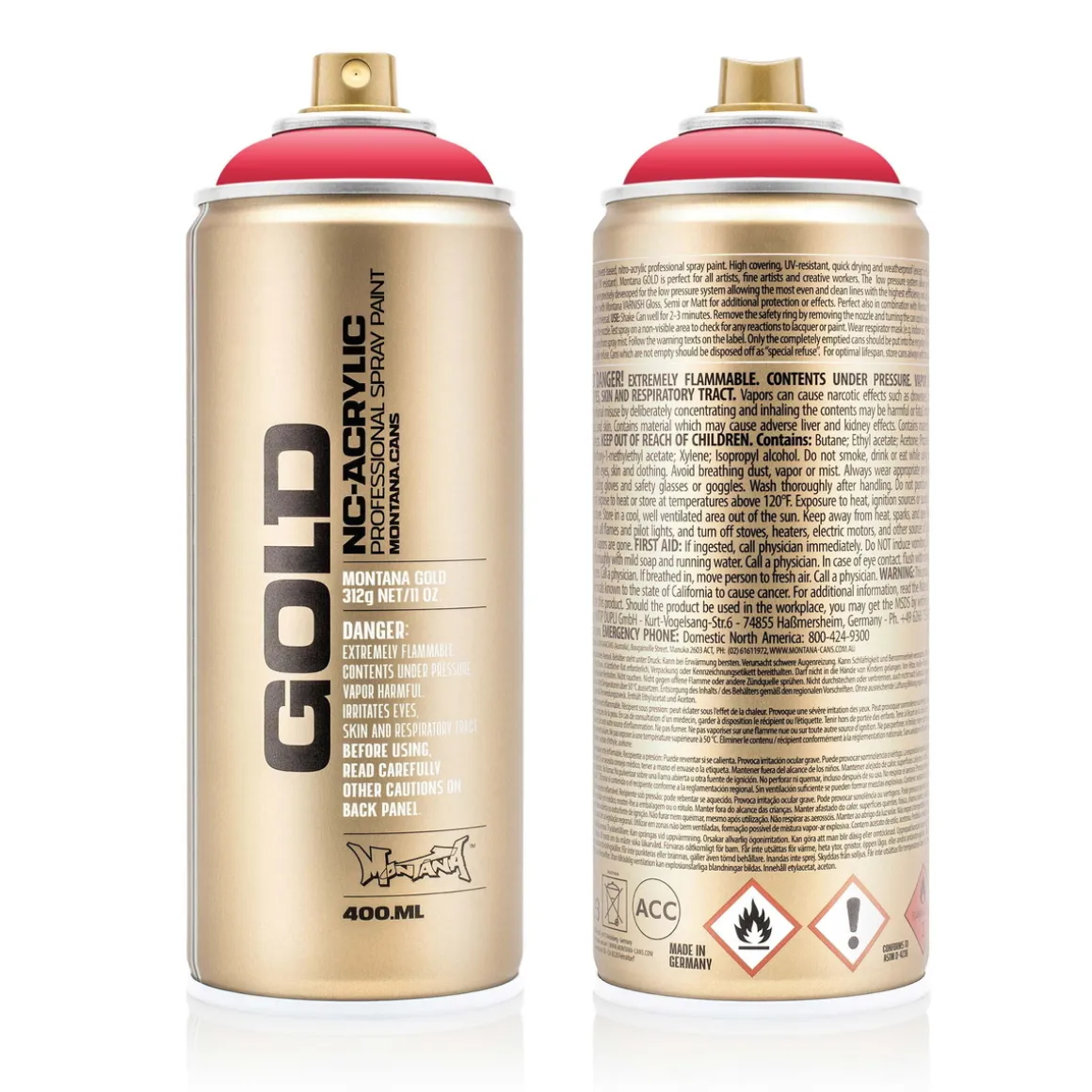 Montana Gold spraymaling 400 ml - G3020 Strawberry