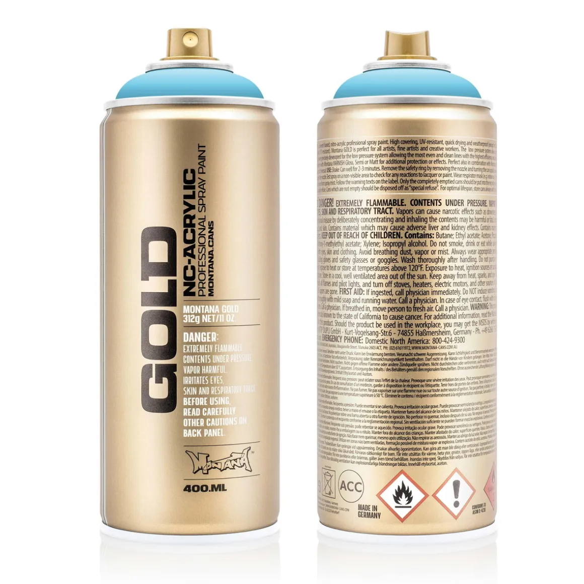 Montana Gold spraymaling 400 ml - G5020 Baby Blue