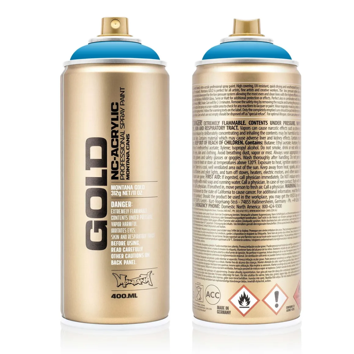 Montana Gold spraymaling 400 ml - G5050 Sky Blue