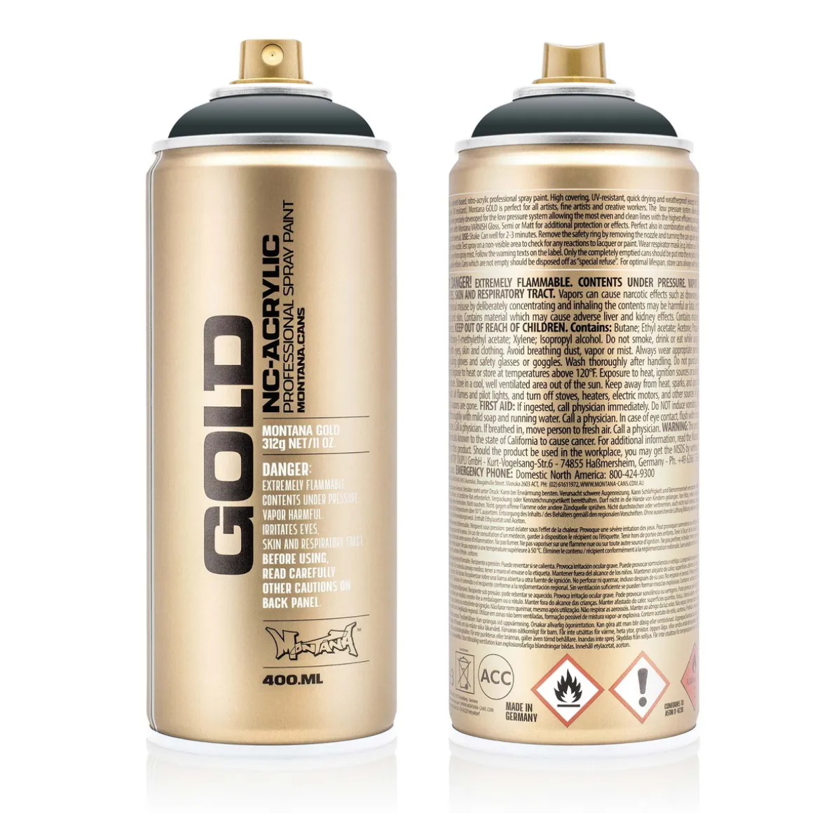 Montana Gold spraymaling 400 ml - G7070 Stealth