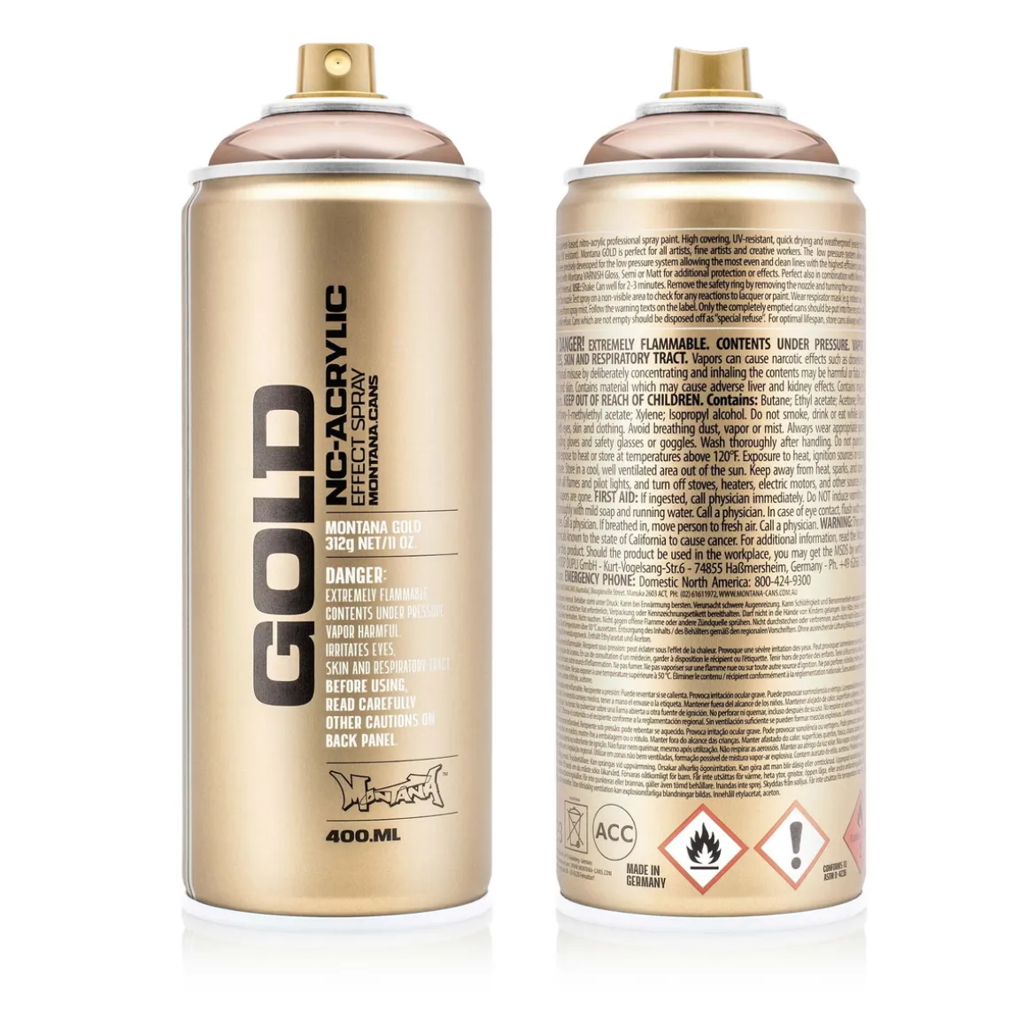 Montana Gold spraymaling 400 ml - M2000 Copperchrome