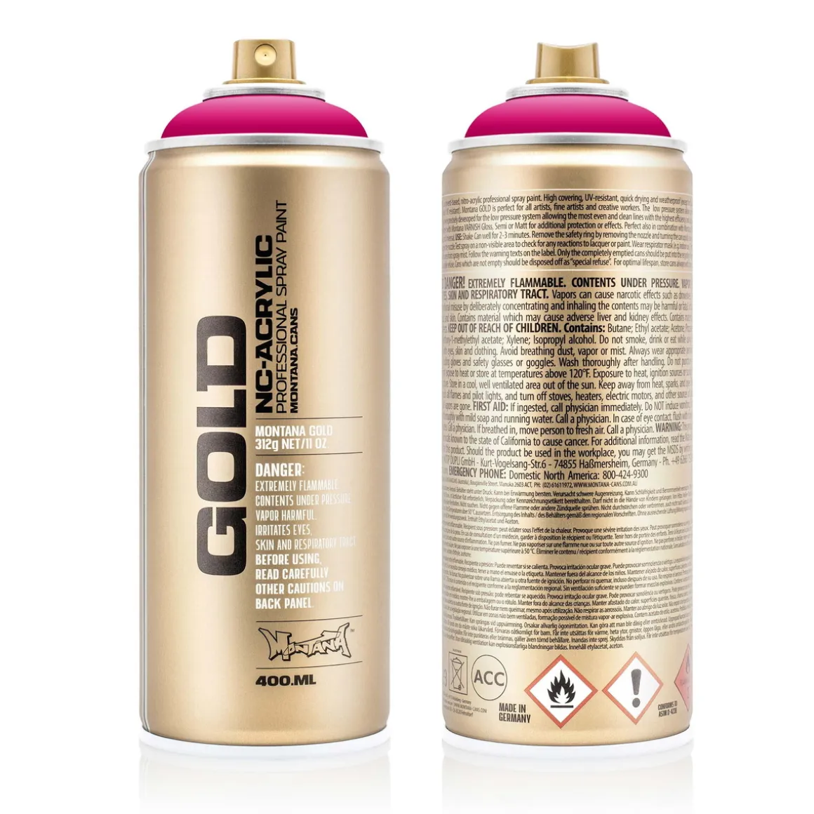 Montana Gold spraymaling 400 ml - 3000 100% Magenta