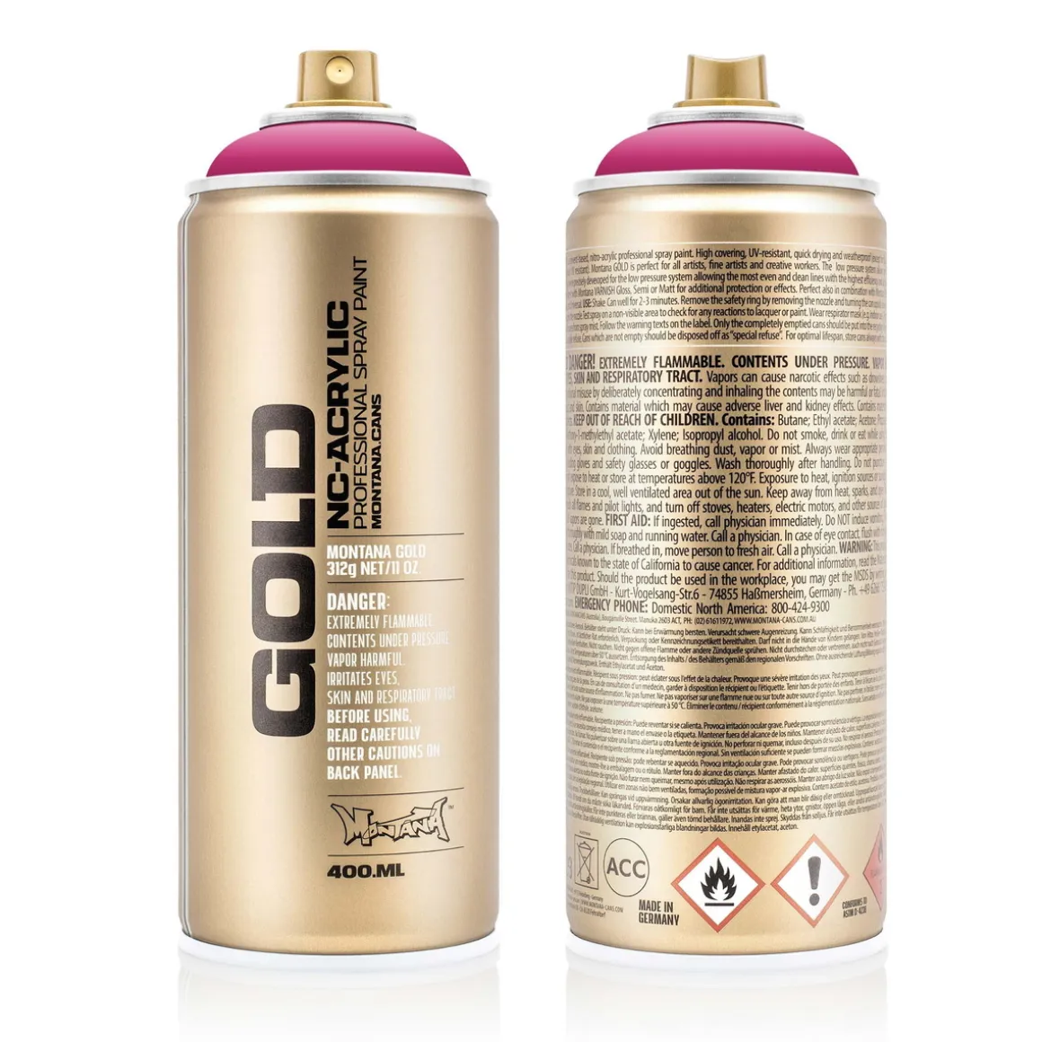 Montana Gold spraymaling 400 ml - Shock 4010 Pink