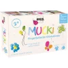 Mucki fingerfarve Lykkebarn, 6-pak