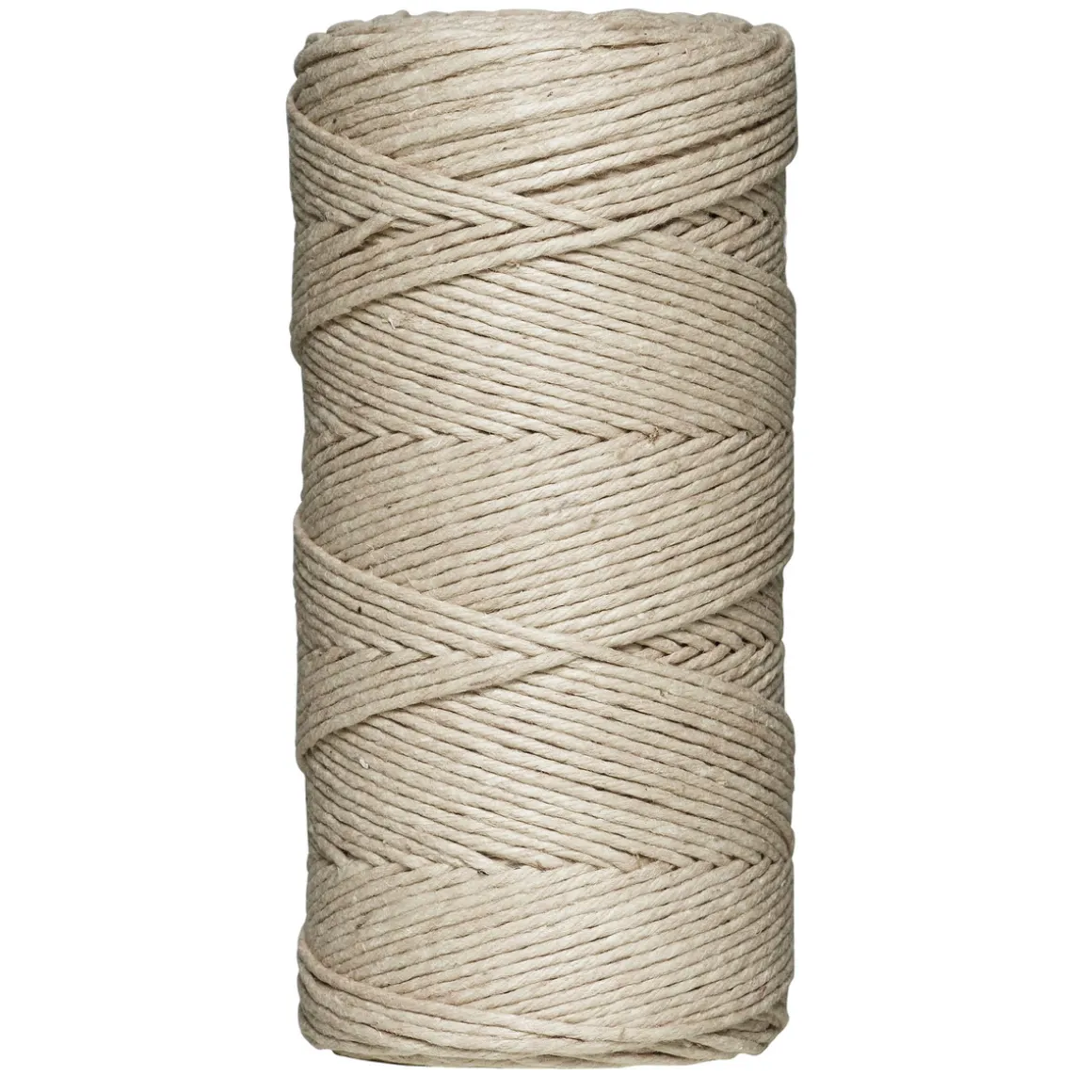 Naturfarvet hampesnor – 110 meter, Ø 1,0 m