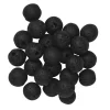 Naturlige lavaperler af 100% lava 8 mm 25&nbsp;stk.