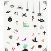 Neglestickers halloween – 36 ækle negleklistermærker med halloweenmotiver