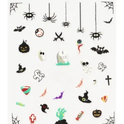 Neglestickers halloween – 36 ækle negleklistermærker med halloweenmotiver