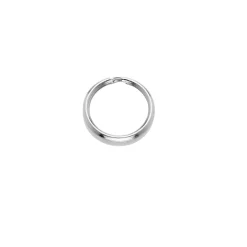 Nøgleringe af metal, Ø20 mm 10-pak