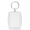 Nøgleringe med delbar fotoholder, 40×52 mm