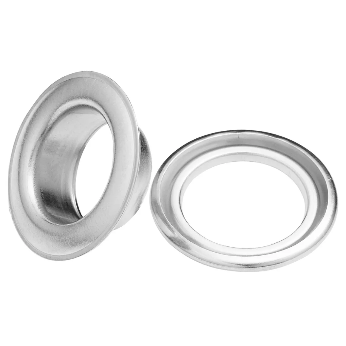 Nitter 14 mm sølv 12 stk.
