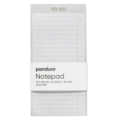 Notesblok To-do, organiser hverdagen og dine projekter, 9×18 cm, 60 ark