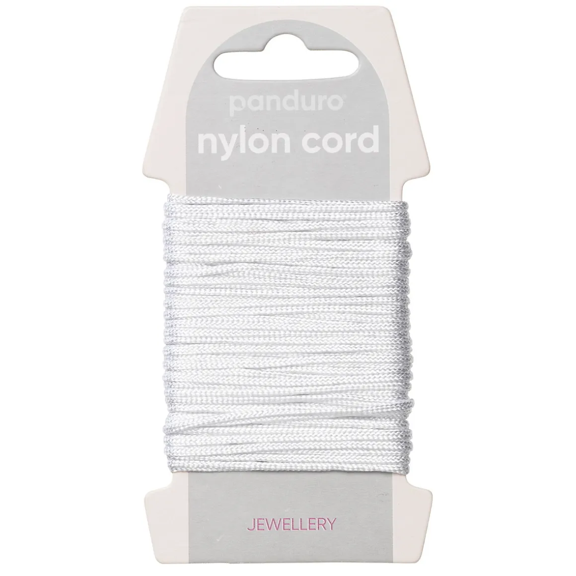 Nylontråd 2 mm hvid