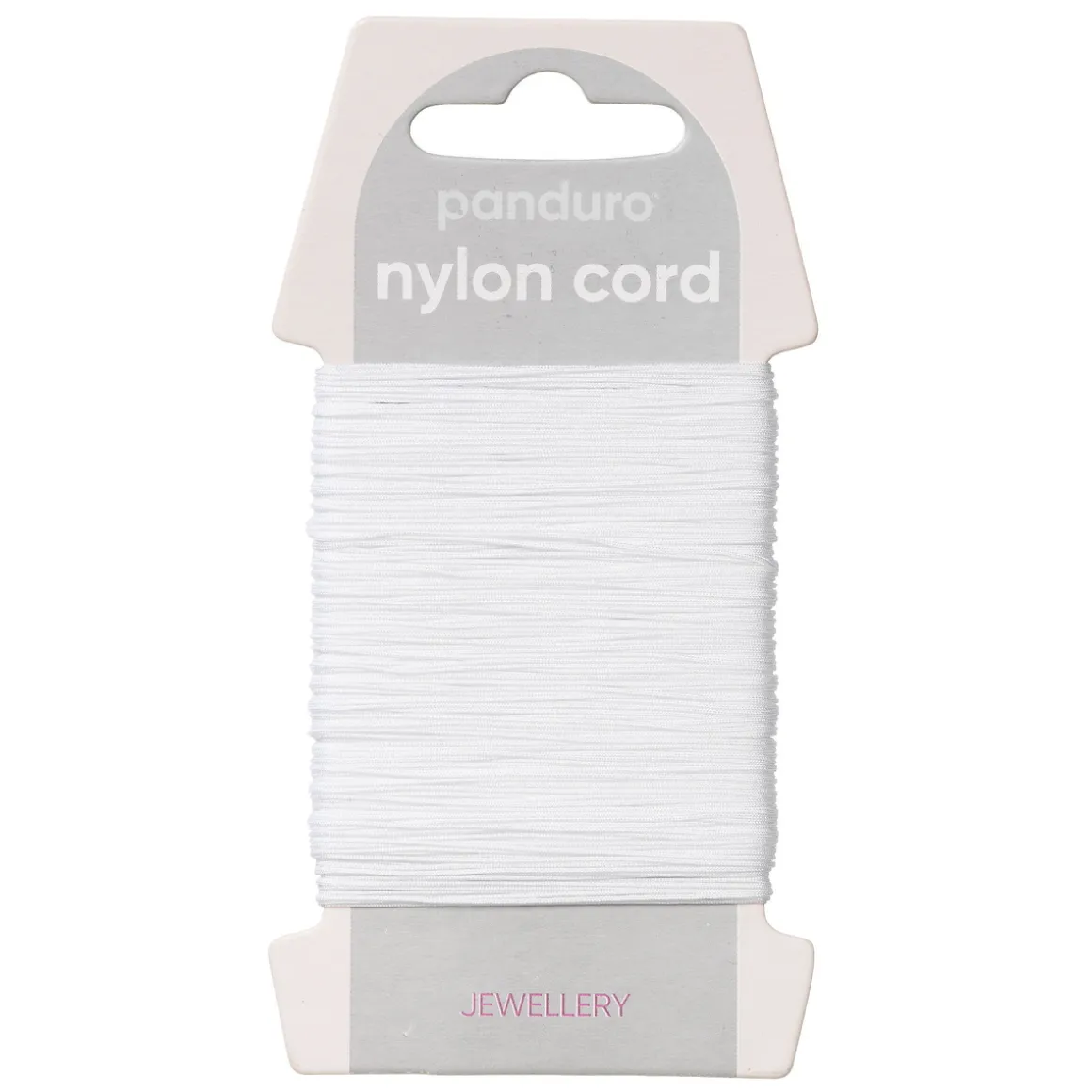 Nylontråd 0,5 mm hvid 40 m