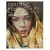 Painting Portraits In Acrylics, en praktisk guide i moderne portrætmaleri. ENGELSK TEKST
