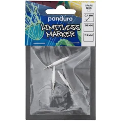 3-pak ekstraspidser Ø0,4 mm&nbsp;til Limitless Markers XS, refill med nye spidser