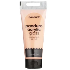 Panduro Acrylic akrylfarve, blank 100 ml – Coral pink