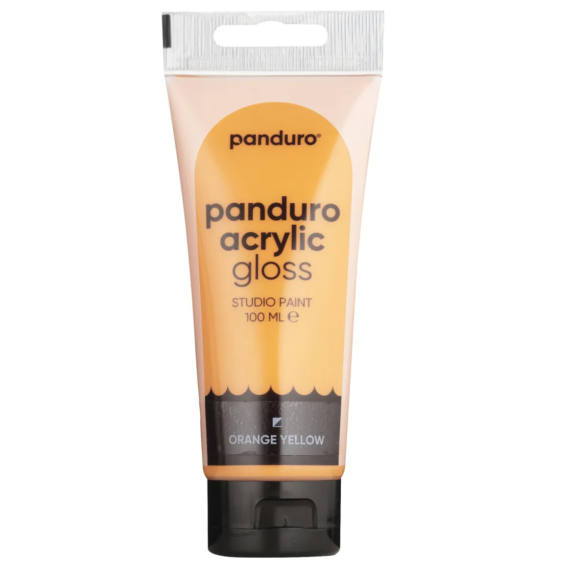 Panduro Acrylic akrylfarve, blank 100 ml – Orange yellow