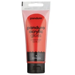 Panduro Acrylic akrylfarve, blank 100 ml – Vermillion