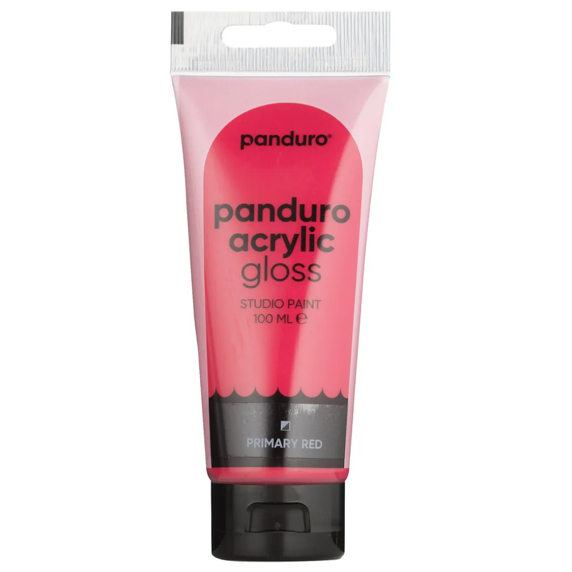 Panduro Acrylic akrylfarve, blank 100 ml – Primary red