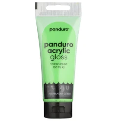 Panduro Acrylic akrylfarve, blank 100 ml – Permanent green
