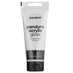Panduro Acrylic akrylfarve, blank 100 ml – Neutral grey