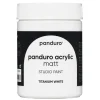Panduro Acrylic akrylfarve, matt 500 ml – Titanium white