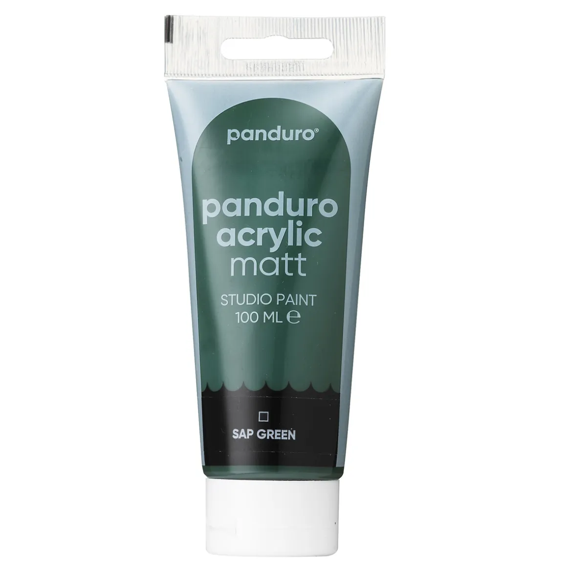 Panduro Acrylic akrylfarve, matt 100 ml – Sap green