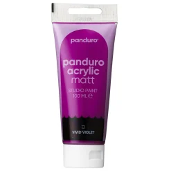Panduro Acrylic akrylfarve, matt 100 ml – Vivid violet
