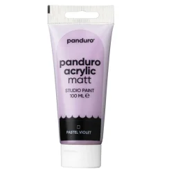 Panduro Acrylic akrylfarve, matt 100 ml – Pastel violet